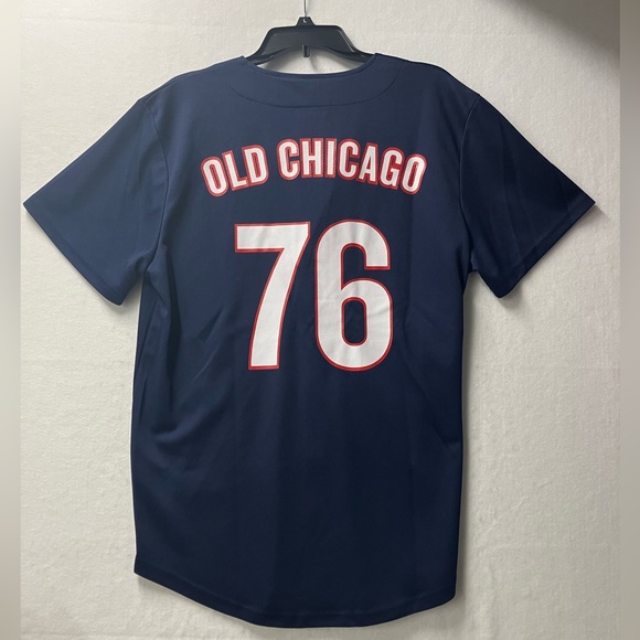 Old Chicago Pizza & Taproom World Beer Tour 76 Baseball Jersey Men’s Large - Picture 2 of 5